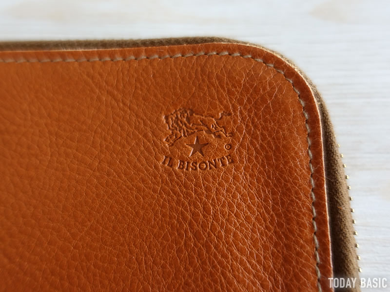 イルビゾンテのL字ファスナー財布の画像