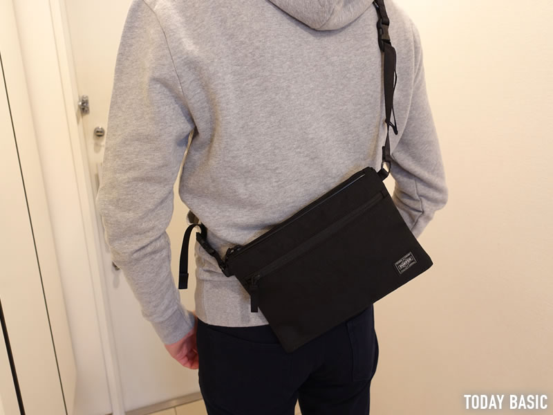 【美品】PORTER HYBRID ポーター ハイブリッド サコッシュ