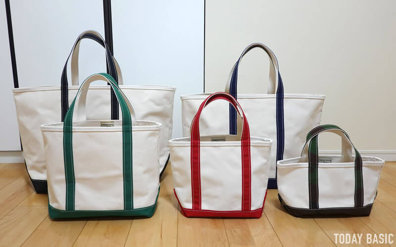 llbeanファスナー付トートバッグ Boat and Tote